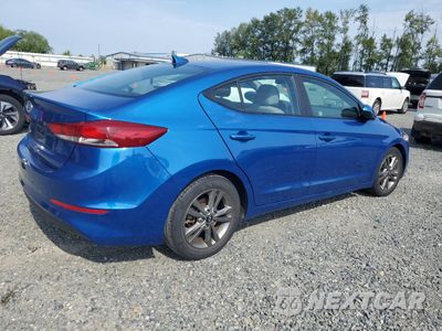 Trzecie zdjęcie samochodu z tyłu: 2018 HYUNDAI ELANTRA SEL VIN:5NPD84LF2JH251379 - miniatura