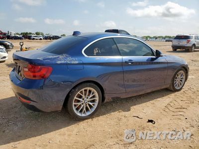 Trzecie zdjęcie samochodu z tyłu: 2014 BMW 228 I VIN:WBA1F5C57EV256134 - miniatura