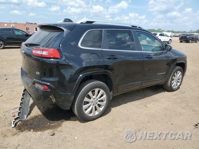 Trzecie zdjęcie samochodu z tyłu: 2017 JEEP CHEROKEE OVERLAND VIN:1C4PJMJS7HW557791 - miniatura