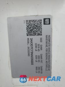 Zdjęcie 13 z 13 samochodu: 2022 CHEVROLET EXPRESS G3500 VIN:1HA3GTC73NN006688 - miniatura