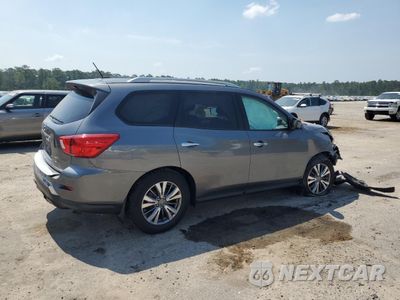 Trzecie zdjęcie samochodu z tyłu: 2018 NISSAN PATHFINDER S VIN:5N1DR2MM2JC619405 - miniatura