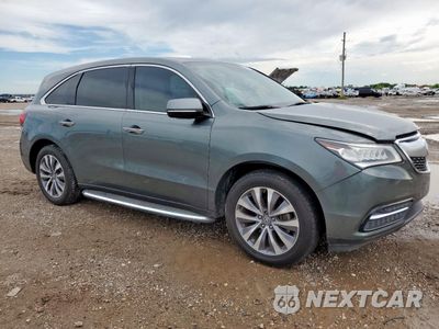Czwarte zdjęcie samochodu z boku: 2014 ACURA MDX TECHNOLOGY VIN:5FRYD3H64EB013116 - miniatura