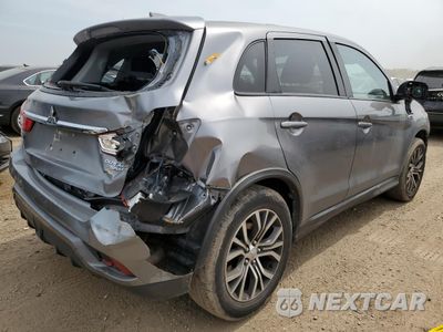 Trzecie zdjęcie samochodu z tyłu: 2019 MITSUBISHI OUTLANDER SPORT ES VIN:JA4AP3AU0KU011640 - miniatura