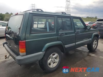 Trzecie zdjęcie samochodu z tyłu: 2000 JEEP CHEROKEE SPORT VIN:1J4FF48S9YL264540 - miniatura