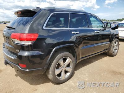 Trzecie zdjęcie samochodu z tyłu: 2014 JEEP GRAND CHEROKEE OVERLAND VIN:1C4RJFCG1EC129953 - miniatura