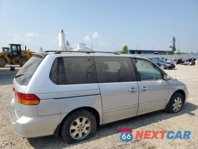 Trzecie zdjęcie samochodu z tyłu: 2000 HONDA ODYSSEY EX VIN:5FNRL18612B044056 - miniatura