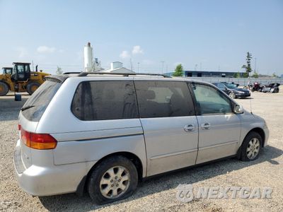 Trzecie zdjęcie samochodu z tyłu: 2000 HONDA ODYSSEY EX VIN:5FNRL18612B044056 - miniatura