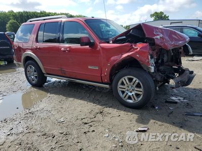 Czwarte zdjęcie samochodu z boku: 2007 FORD EXPLORER EDDIE BAUER VIN:1FMEU64E87UB28455 - miniatura