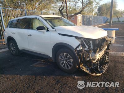 Czwarte zdjęcie samochodu z boku: 2025 INFINITI QX60 PURE VIN:5N1AL1ER4SC333629 - miniatura