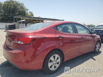 Trzecie zdjęcie samochodu z tyłu: 2016 HYUNDAI ELANTRA SE VIN:5NPDH4AE1GH748877 - miniatura