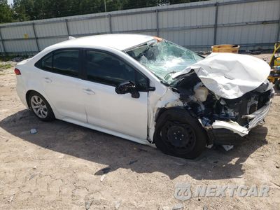 Czwarte zdjęcie samochodu z boku: 2021 TOYOTA COROLLA LE VIN:JTDEPMAE1MJ135135 - miniatura