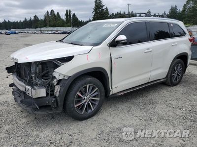 2017 TOYOTA HIGHLANDER HYBRID 5TDJGRFH8HS031121 - główne zdjęcie licytacji z USA - miniatura