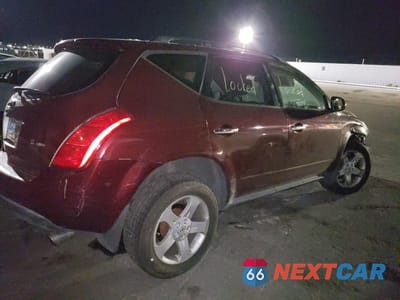 Trzecie zdjęcie samochodu z tyłu: 2005 NISSAN MURANO SL VIN:JN8AZ08W85W439460 - miniatura