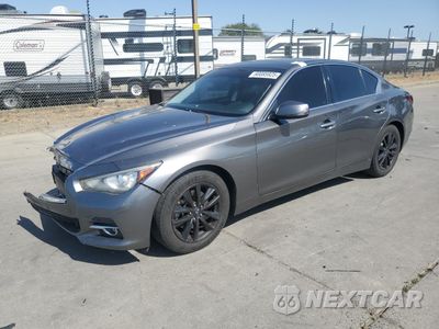 2014 INFINITI Q50 BASE JN1BV7AP2EM677469 - główne zdjęcie licytacji z USA - miniatura