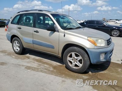 Czwarte zdjęcie samochodu z boku: 2001 TOYOTA RAV4 VIN:JTEGH20V810037065 - miniatura