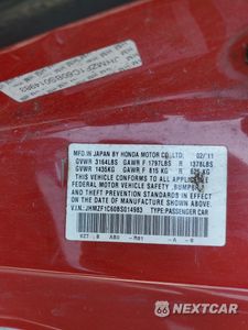 Zdjęcie 13 z 14 samochodu: 2011 HONDA CR-Z EX VIN:JHMZF1C60BS014983 - miniatura