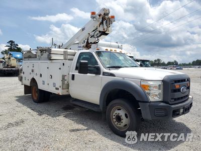 Czwarte zdjęcie samochodu z boku: 2015 FORD F450 SUPER DUTY VIN:1FDUF4GY3FEC05340 - miniatura