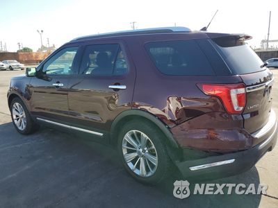 Drugie zdjęcie samochodu z przodu: 2018 FORD EXPLORER LIMITED VIN:1FM5K7FHXJGC93965 - miniatura