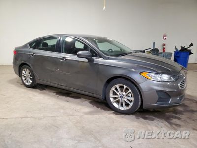 Czwarte zdjęcie samochodu z boku: 2019 FORD FUSION SE VIN:3FA6P0HD2KR272510 - miniatura