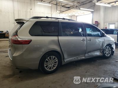 Trzecie zdjęcie samochodu z tyłu: 2015 TOYOTA SIENNA XLE VIN:5TDYK3DC5FS558533 - miniatura