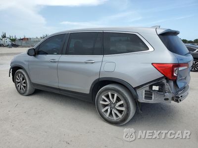 Drugie zdjęcie samochodu z przodu: 2020 HONDA PILOT EXL VIN:5FNYF5H50LB020768 - miniatura
