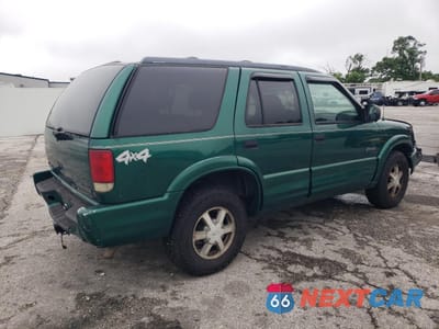 Trzecie zdjęcie samochodu z tyłu: 2000 OLDSMOBILE BRAVADA VIN:1GHDT13W6Y2373830 - miniatura