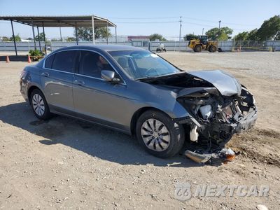 Czwarte zdjęcie samochodu z boku: 2012 HONDA ACCORD LX VIN:1HGCP2F39CA064334 - miniatura