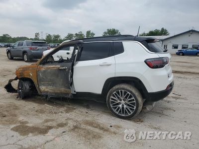 Drugie zdjęcie samochodu z przodu: 2022 JEEP COMPASS LIMITED VIN:3C4NJDCB9NT196828 - miniatura