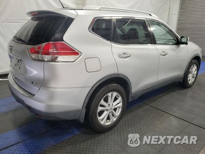 Trzecie zdjęcie samochodu z tyłu: 2015 NISSAN ROGUE S VIN:KNMAT2MT3FP541619 - miniatura