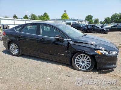 Czwarte zdjęcie samochodu z boku: 2016 FORD FUSION SE HYBRID VIN:3FA6P0LU7GR311915 - miniatura
