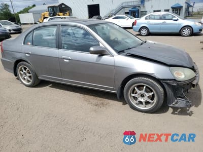 Czwarte zdjęcie samochodu z boku: 2005 ACURA 1.7EL TOURING VIN:2HHES36605H103187 - miniatura