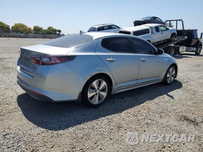 Trzecie zdjęcie samochodu z tyłu: 2014 KIA OPTIMA HYBRID VIN:KNAGN4AD6E5067492 - miniatura