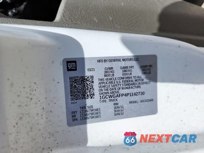 Zdjęcie 13 z 13 samochodu: 2023 CHEV EXPRESS CARGO 2500 1 VIN:1GCWGAFP4P1142730 - miniatura