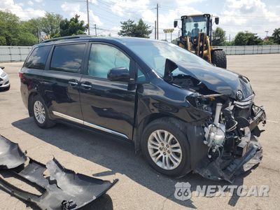 Czwarte zdjęcie samochodu z boku: 2016 TOYOTA SIENNA XLE VIN:5TDYK3DCXGS748104 - miniatura