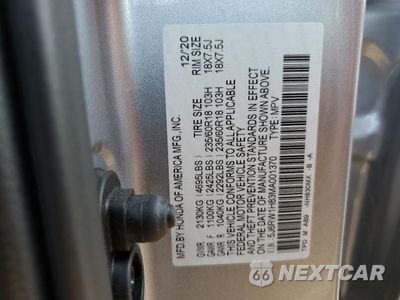 Zdjęcie 13 z 14 samochodu: 2021 HONDA CR-V EXL VIN:5J6RW1H83MA001370 - miniatura