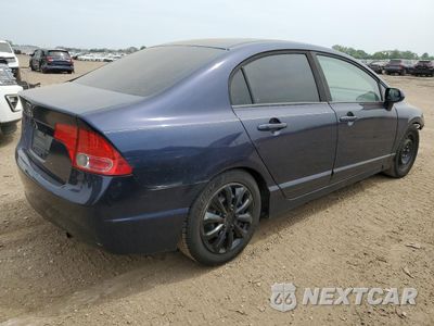Trzecie zdjęcie samochodu z tyłu: 2008 HONDA CIVIC LX VIN:1HGFA16598L005743 - miniatura