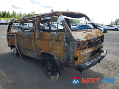 Czwarte zdjęcie samochodu z boku: 1987 VOLKSWAGEN VANAGON CAMPMOBILE VIN:WV2ZB0254HG048826 - miniatura