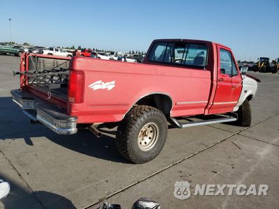 Trzecie zdjęcie samochodu z tyłu: 1993 FORD F150 VIN:1FTEF14H9PLA50494 - miniatura