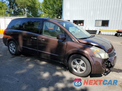 Czwarte zdjęcie samochodu z boku: 2007 NISSAN QUEST S VIN:5N1BV28U87N131599 - miniatura