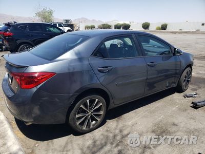 Trzecie zdjęcie samochodu z tyłu: 2018 TOYOTA COROLLA L VIN:2T1BURHE2JC014345 - miniatura