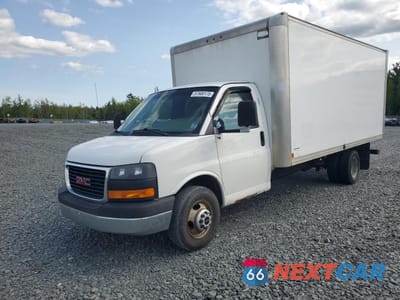 2014 GMC SAVANA CUTAWAY G3500 1GD374BG8E1171456 - główne zdjęcie licytacji z USA - miniatura