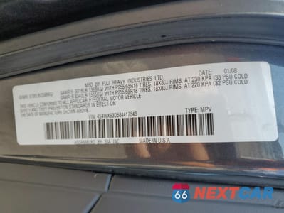 Zdjęcie 13 z 15 samochodu: 2008 SUBARU TRIBECA LIMITED VIN:4S4WX93D584417543 - miniatura