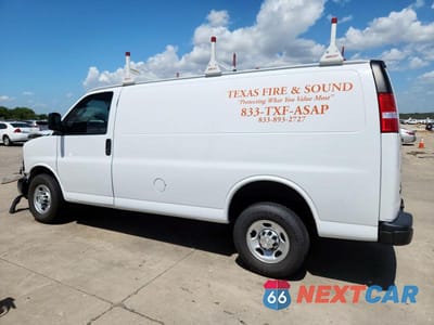 Drugie zdjęcie samochodu z przodu: 2023 CHEV EXPRESS CARGO 2500 1 VIN:1GCWGAFP4P1142730 - miniatura