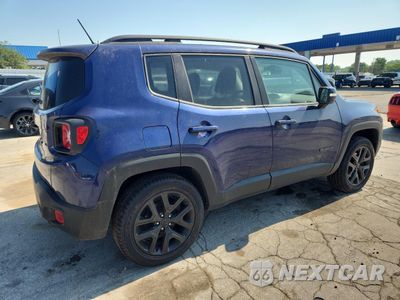 Trzecie zdjęcie samochodu z tyłu: 2017 JEEP RENEGADE LATITUDE VIN:ZACCJBBB9HPE98788 - miniatura