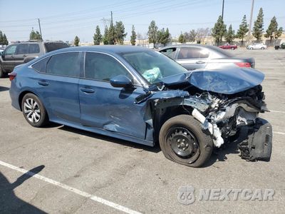 Czwarte zdjęcie samochodu z boku: 2025 HONDA CIVIC LX VIN:2HGFE2F22SH569223 - miniatura