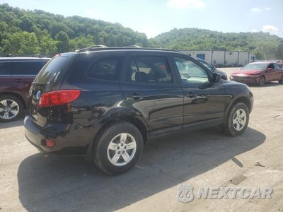 Trzecie zdjęcie samochodu z tyłu: 2009 HYUNDAI SANTA FE GLS VIN:5NMSG13D79H254164 - miniatura