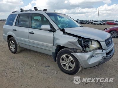 Czwarte zdjęcie samochodu z boku: 2003 HONDA PILOT EXL VIN:2HKYF18583H556782 - miniatura