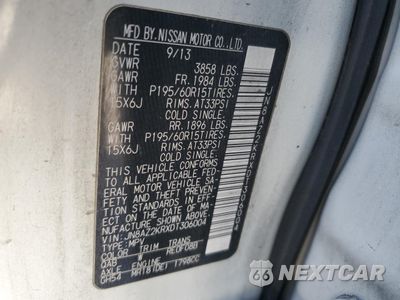 Zdjęcie 12 z 14 samochodu: 2013 NISSAN CUBE S VIN:JN8AZ2KRXDT306004 - miniatura