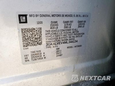 Zdjęcie 13 z 14 samochodu: 2021 GMC TERRAIN SLT VIN:3GKALVEV4ML344134 - miniatura