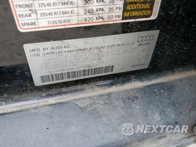 Zdjęcie 12 z 12 samochodu: 2007 AUDI A3 2.0 PREMIUM VIN:WAUNF78P87A105546 - miniatura